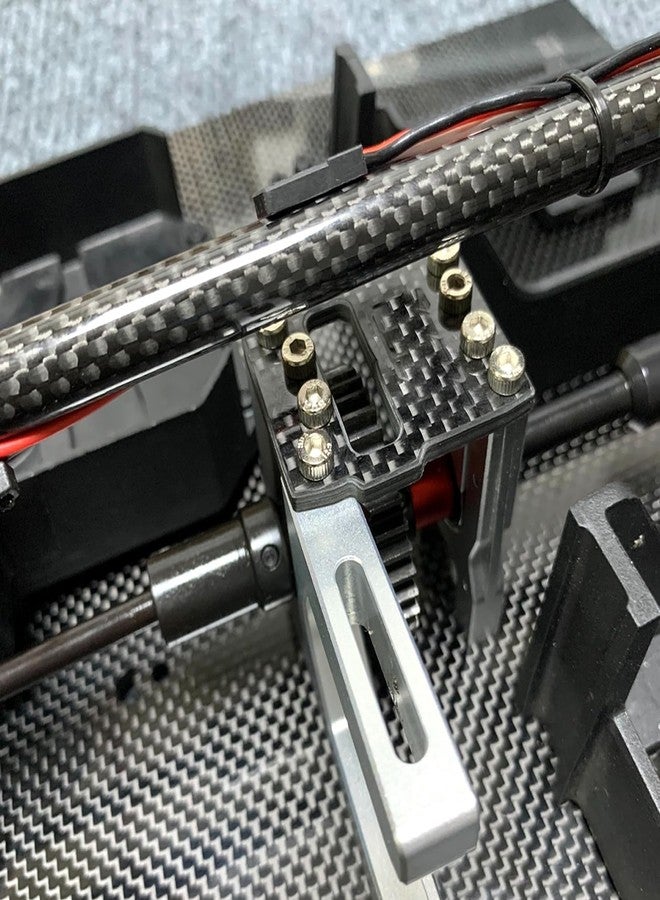 قضيب دعم مركزي ARA320503 لسيارات Arrma 1/8 6S Kraton V5/Talion RC، طقم قضيب دعم مركزي، قضيب دعم الهيكل المركزي العلوي، قطعة غيار خفيفة الوزن لنهاية عمود الإطار الأمامي - Image 4